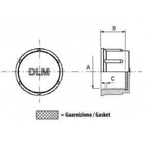 герметические заглушки с наружной резьбой