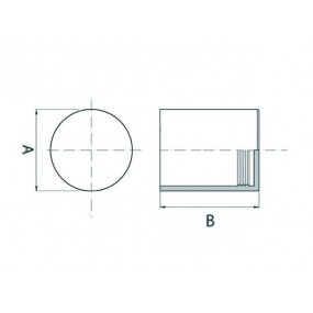 Колпачок резьбовой наружный длинный