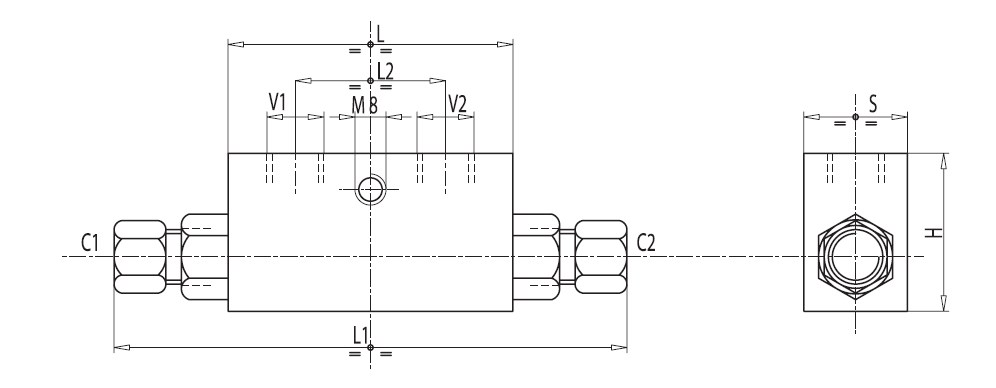 гидравлический клапан чертеж