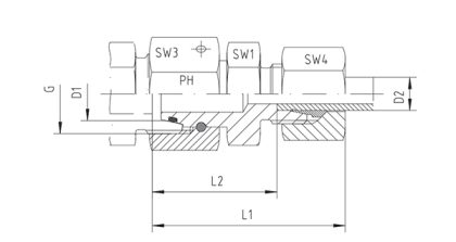 Адаптер гайка под трубу